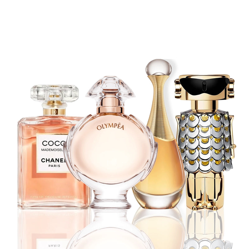 Combo 4 Perfumes - Coco Chanel + Olympea + J'Adore + Fame 100ML