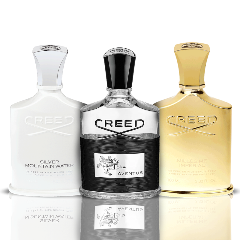 Combo 3 Perfumes - Creed Aventus + Creed Silver + Creed Imperial 100ML