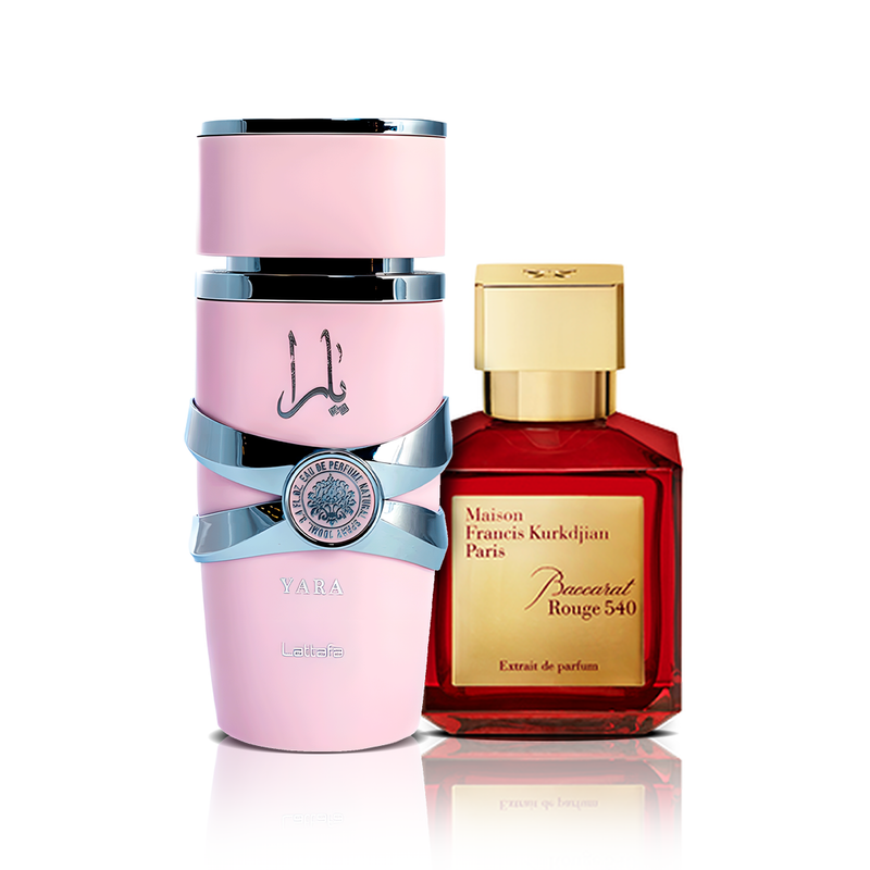 Combo 2 Perfumes - Yara + Baccarat Rouge 100ML